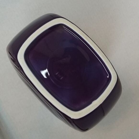 Fiestaware Fiesta Pitcher Large CERAMIC Disk CONTAINER Mulberry Purple 67 OZ - Picture 7 of 9